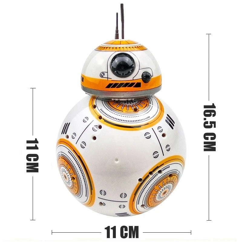🎮 BB-8 Intelligent RC Robot Droid Ball 2.4G Remote Control Toy Gift 🤖 - Image 2 of 4