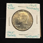 1965 Kennedy Half Dollar 40% Silver 50c “0426040”
