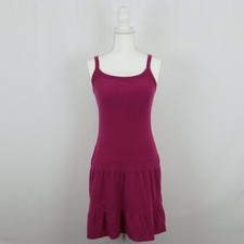 Prana Lexi Women's Size XS Pink Knit Scoop Neck Support Above Knee Dress