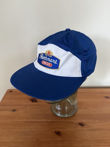 VINTAGE ROTHMANS CAP 90er Formel 1 Team Racing F1 Zigaretten Style Mütze
