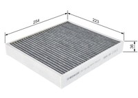 Bosch Innenraumfilter Fuer VAG 1987435502