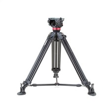Manfrotto MVH502A Fluid Head and 546B Tripod System MVH502A,546BK-1 SKU 2011476