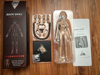 1/6 Jiaou Doll JOQ-15C-BS Wheat Female Seamless 3.0 Body