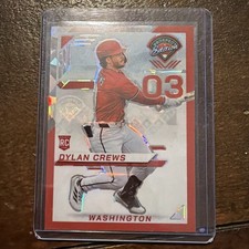 2026 Prospects Edition Dylan Crews Red Cracked Ice Rc