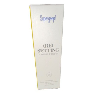 Supergoop! (RE)SETTING Mineral Sunscreen SPF 35 Face Loose Powder Mini 0.15oz