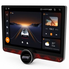 10.1" Double Din Android 15 Wireless Apple CarPlay Head Unit Car Stereo GPS Navi