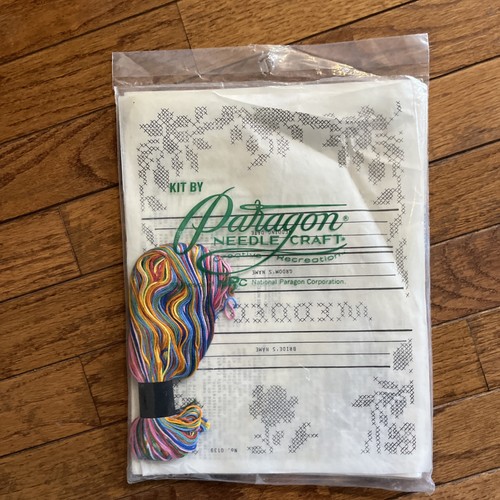 Vintage Paragon Exclusives 0139 NEEDLECRAFT "WEDDING SAMPLER" Bild komplett - Bild 2 von 2