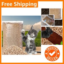 Unscented Wood Pellet Cat Litter - Ultra Absorbent 1KG & Sizes 5L, 15L 11.99 per kilo