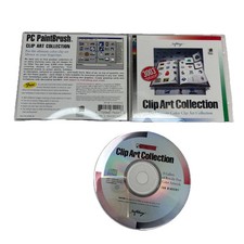 PC PAINTBRUSH CLIPART COLLECTION PC CD-ROM WINDOWS