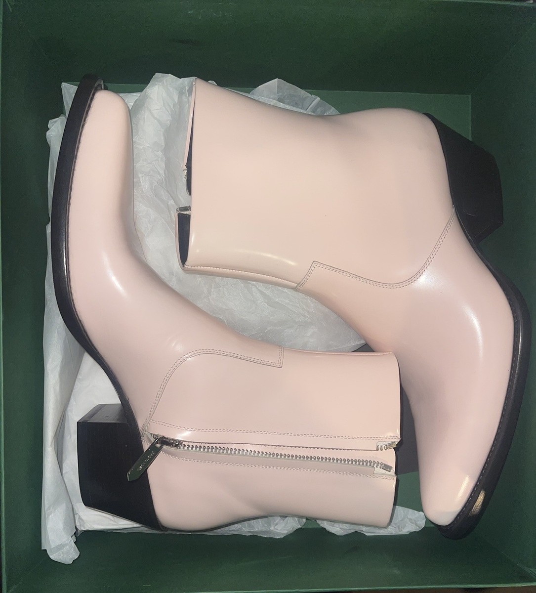 CALVIN KLEIN 205W39NYC Raf Simons Tex Ankle Boots Powder Pink Men
