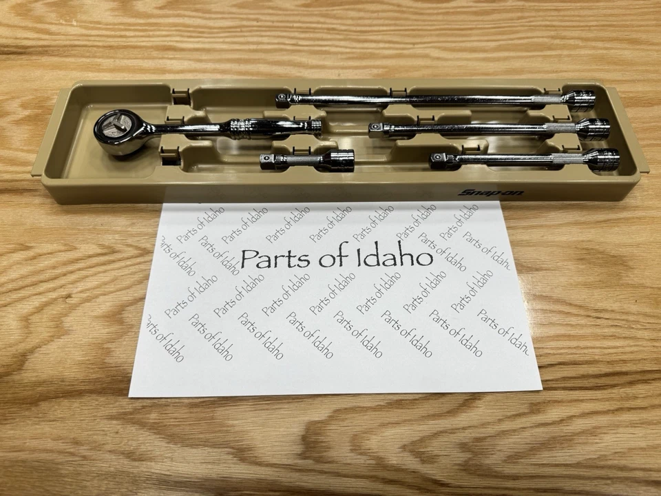 "Juego de bandejas de trinquete y extensión de unidad limitada de combate bronceado de 3/8"" FZERO" Foto 3 de 4