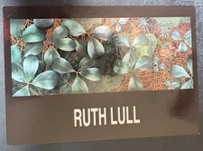 art postcard Ruth Lull Forest Floors 1993 Pleiades gallery invitation