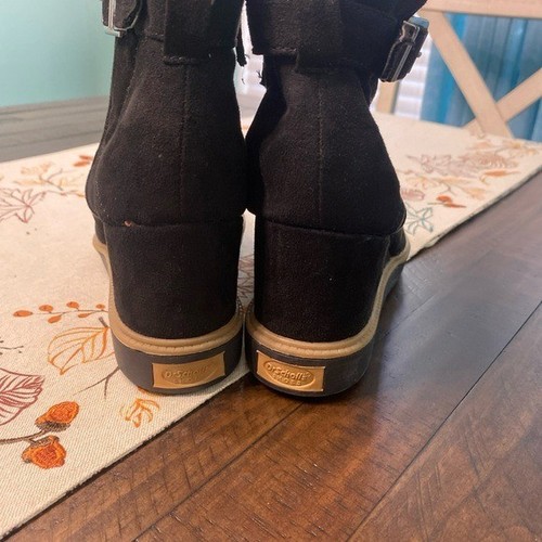 Botines de gamuza Dr Scholls negros para mujer 7 - Imagen 4 de 6