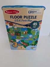 Melissa & Doug Kids Floor Puzzle 45 pcs Unite...