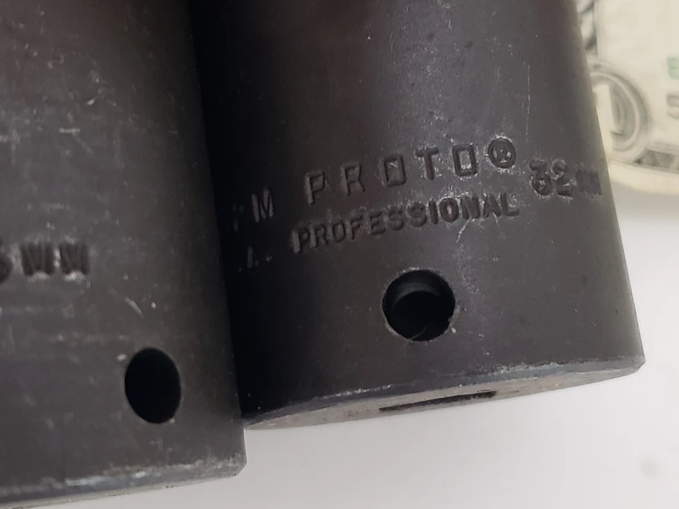 Proto - 18 Pc - 1/2" Drive Professional Black Oxide Impact Socket Set - 6 Point - Image 3 of 4