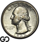 1932-S Washington Quarter *Significant Key Date* AU++
