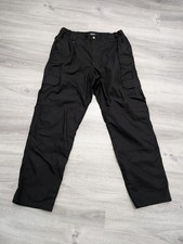 5.11 Tactical 74273 Series Black Cargo Pants - Size 36X32 Hunting, Outdoor