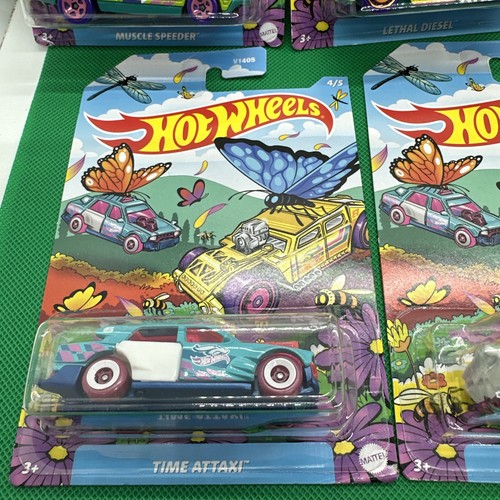 Hot Wheels 2025 Spring Mix Full Set of 5 Cars - Picture 6 of 7