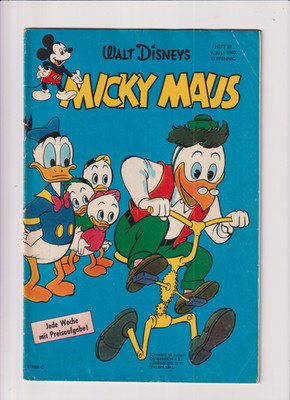 Micky Maus 28 / 1960 original Ehapa