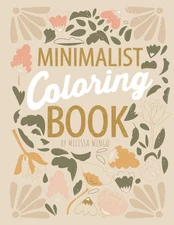 Minimalist Coloring Book: Mindful Coloring Book for Adults & Teens Boho Floral Z