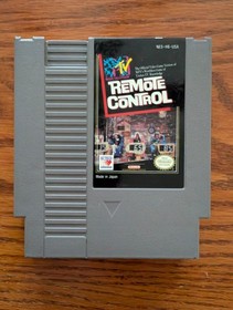MTV's Remote Control NES Nintendo Game Cartridge Authentic Cleaned Tested