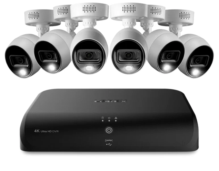 ¡NUEVO! / Sistema DVR Lorex 4K Ultra 8 canales con 6 cámaras de seguridad bala C883DA 4K Foto 2 de 4