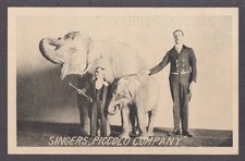 Postal del teatro Royal Lilliputians Revue Singers Piccolo Company Parsons década de 1910