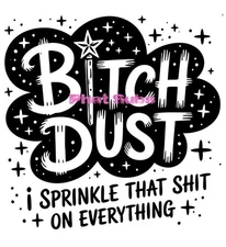 Sublimation Print B Dust Ready To Press Heat Transfer