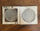 1921 Silver Morgan Dollar -Set Of 2