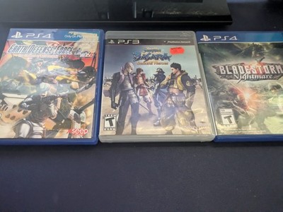 Sengoku Basara Samurai Heroes Bladestorm Nightmare Earth Defense Force 4.1 PS4