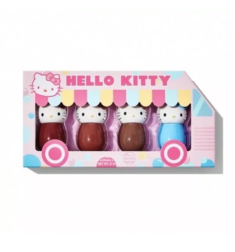 Sheglam Hello Kitty POOLSIDE PERFECTION 4 piezas Esmalte Labial Brillante Set 💞 Totalmente Nuevo - Imagen 4 de 8
