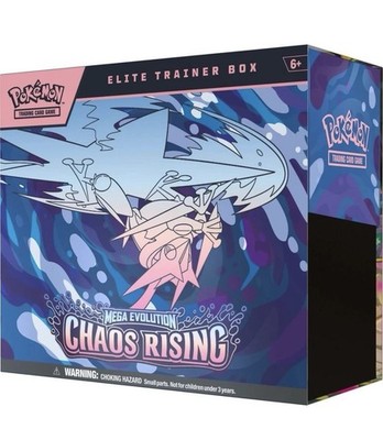Pokemon Chaos Rising Elite Trainer Box Factory Sealed ETB