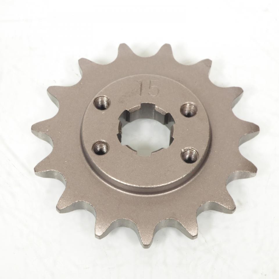 Pignon de sortie de boite Sifam 15 dents pas 420 pour moto Derbi 50 Senda R