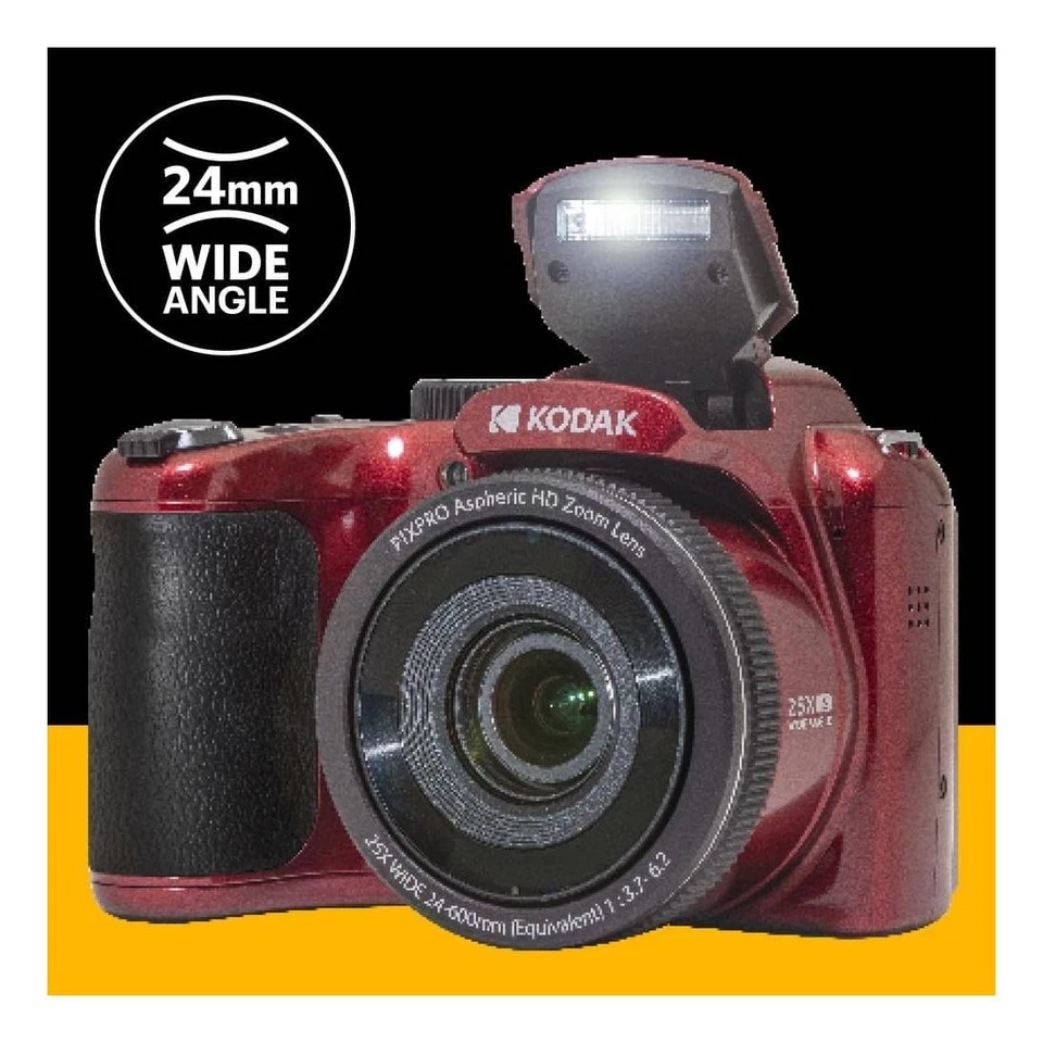 Kodak Pixpro AZ255 Kamera Bridge Rote