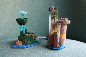 LEGO Pirates of the Caribbean Fountain Of Youth 4192 Set Only NO Minifigures Box