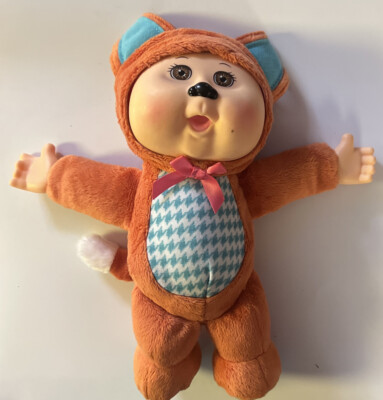 Cabbage Patch Kids Cuties Forest Friends Plush Doll Ruby Brown Fox 2017 CUTE