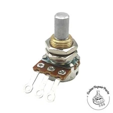 Bourns 500k Mini Potentiometer, Audio Taper, Solid Shaft