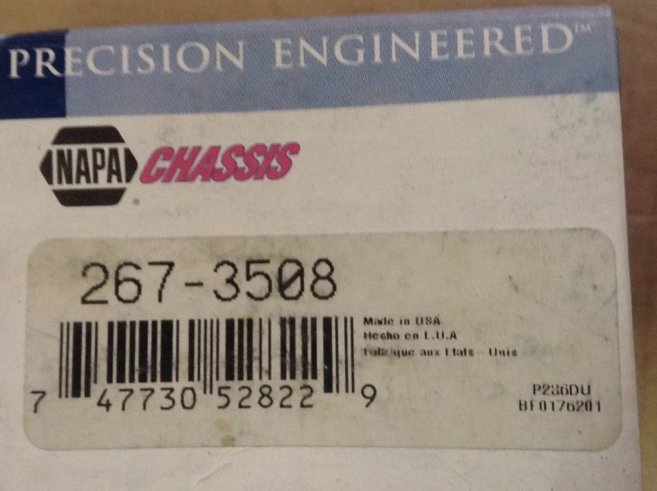 NUEVO NAPA 267-3508 Brazo de control de suspensión Buje Delantero Inferior Interior Foto 2 de 4