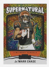 2023 Contenders Ja'Marr Chase Supernatural Insert CINCINNATI BENGALS