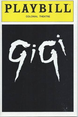 Gigi 1984 Playbill Colonial Theater Boston Autographed Signed x 3 RARE Palmer - Picture 3 of 3
