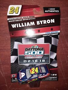 2018 Wave 10 William Byron Axalta Rainbow Throwback 1/64 NASCAR Authentics
