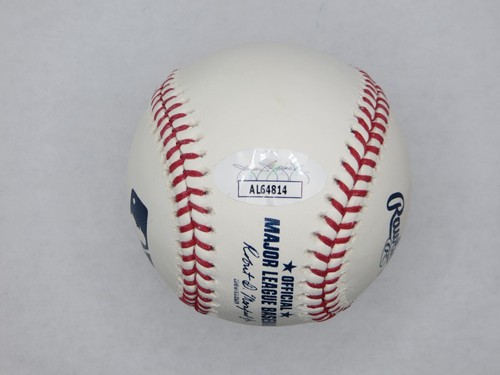 OWEN WHITE TEXAS RANGERS SIGNED Rawlings OML BASEBALL w/"1st" JSA COA - Picture 4 of 5