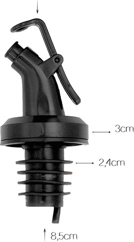 Bottle Pourer, Oil Vinegar Dispenser, Dosing Bottle Poucher Spirits - Picture 6 of 10