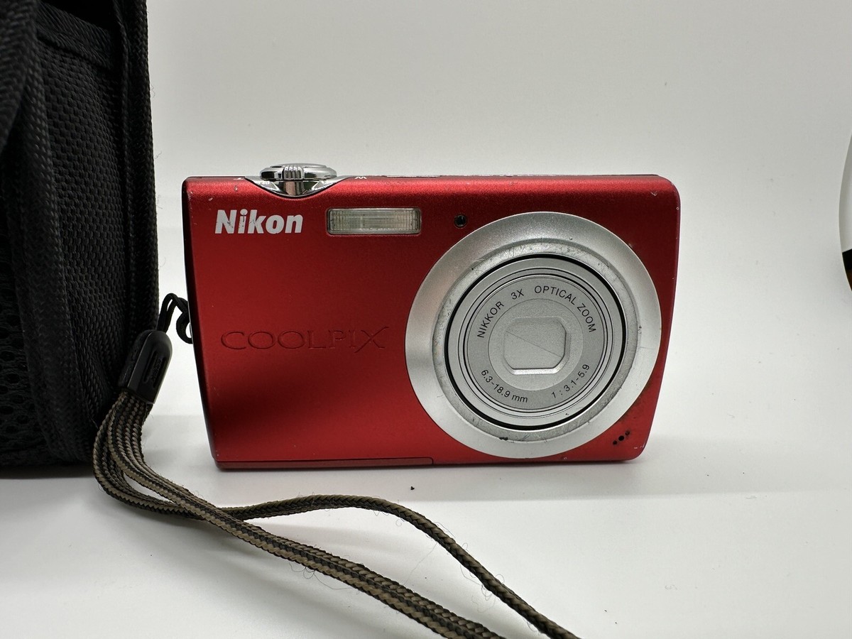 Nikon COOLPIX S203 レッド Junk - Nikon COOLPIX S9300 Red Power-on Test Confirmed Only