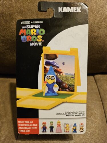 Jakks Pacific Super Mario Bros Movie Goomba & Kamek Mini Figures NEW SEALED - Picture 3 of 5