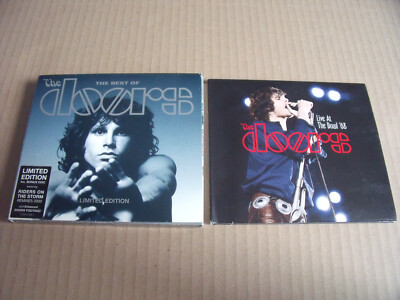 2 x The Doors - The Best Of The Doors + Live At The Bowl '68 / Digipaks