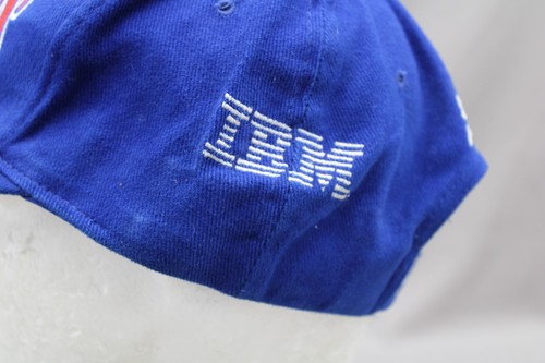 Montreal Expos Hat (VTG) - Oversize Script by Starter IBM Promo -Adult Gripback - Picture 5 of 9
