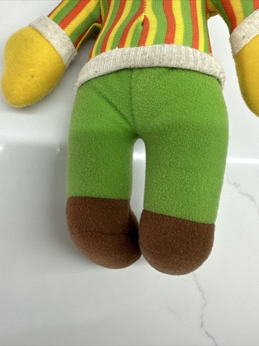 VTG 1990 Sesame Street Dress Me Up Ernie w Hoodie & Bert 13” Plush Dolls - Picture 21 of 21