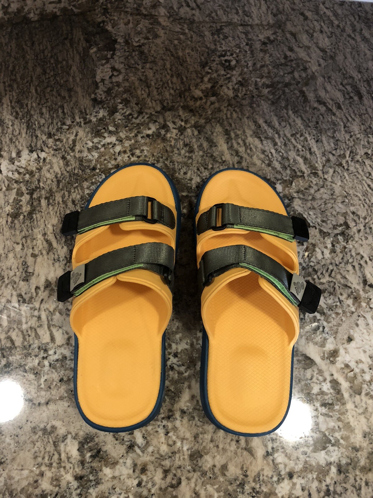 SUICOKE Women’s Zona Slide Sandals Orange / Blue Size 7 M US SOLD OUT image 8