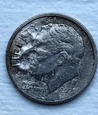 2021 P Dime Die Clash On Obverse And Reverse See Photos Errors 